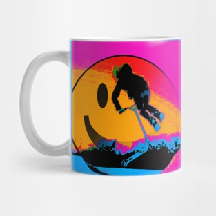 Happy, Happy Scooter Boy - Stunt Scooter Rider Mug